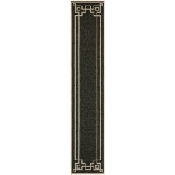 Surya Alfresco ALF-9630 Black Area Rug