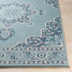 Alternative view of Surya Alfresco ALF-9687 Navy Area Rug