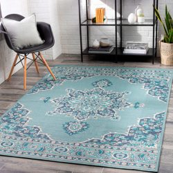 Surya Alfresco ALF-9687 Navy Area Rug