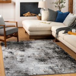 Alternative view of Surya Allegro ALG-2311 Black Area Rug