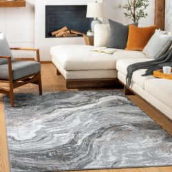 Alternative view of Surya Allegro ALG-2333 Charcoal Area Rug