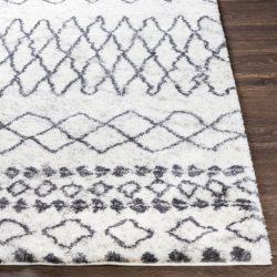Alternative view of Surya Aliyah Shag ALH-2311 Charcoal Area Rug