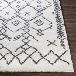 Alternative view of Surya Aliyah Shag ALH-2314 Charcoal Area Rug