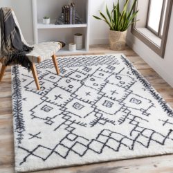 Surya Aliyah Shag ALH-2314 Charcoal Area Rug