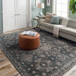 Surya Almeria ALM-2303 Black Area Rug