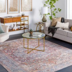 Surya Alanya ALY-2304 Brick Red Area Rug