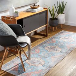 Alternative view of Surya Amelie AML-2318 Aqua Area Rug