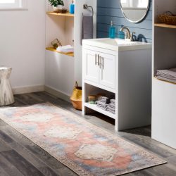 Alternative view of Surya Amelie AML-2320 Aqua Area Rug