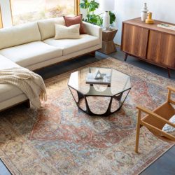 Alternative view of Surya Amelie AML-2336 Brown Area Rug