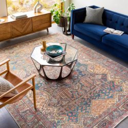 Alternative view of Surya Amelie AML-2337 Burnt Orange Area Rug