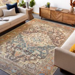Alternative view of Surya Amelie AML-2343 Blue Area Rug