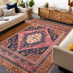 Alternative view of Surya Amelie AML-2347 Burnt Orange Area Rug
