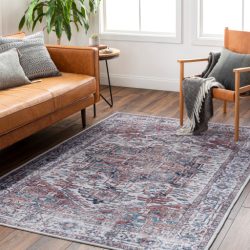 Alternative view of Surya Amelie AML-2378 Burgundy Area Rug