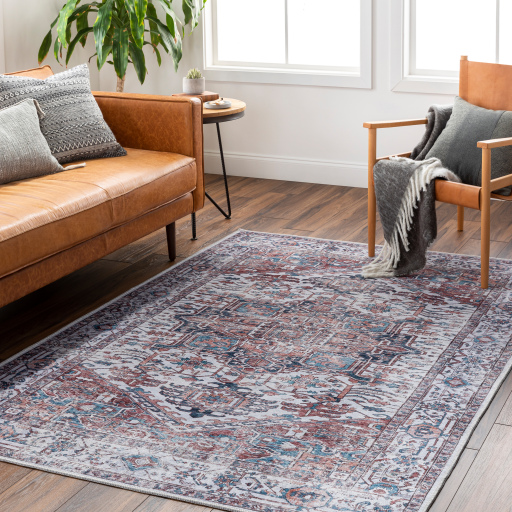 Surya Amelie AML-2378 Burgundy Area Rug - Image 2