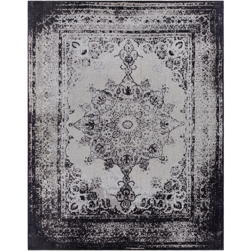 Surya Amsterdam AMS-1030 Black Area Rug