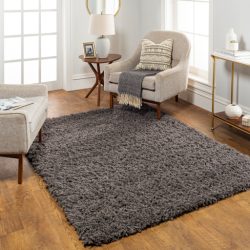 Alternative view of Surya Angora ANG-2300 Charcoal Area Rug