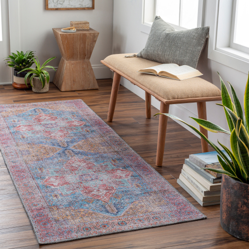 Surya Atlanta ANL-2303 Aqua Area Rug - Image 2