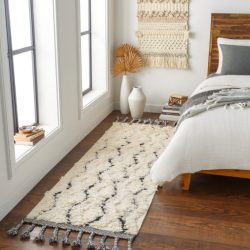Alternative view of Surya Apache APA-2300 Black Area Rug