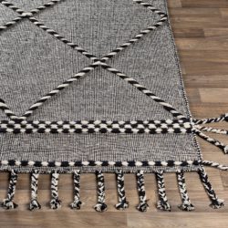 Alternative view of Surya Apache APA-2306 Black Area Rug