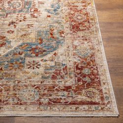 Alternative view of Surya Aspendos APS-2308 Black Area Rug