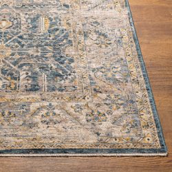Alternative view of Surya Aspendos APS-2313 Black Area Rug