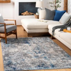 Surya Andorra ARD-2311 Aqua Area Rug