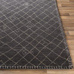 Alternative view of Surya Arlequin ARQ-2301 Black Area Rug