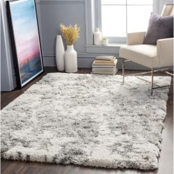 Alternative view of Surya Alta Shag ASG-2304 Gray Area Rug