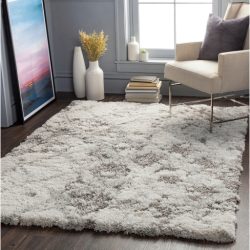 Alternative view of Surya Alta Shag ASG-2305 Gray Area Rug