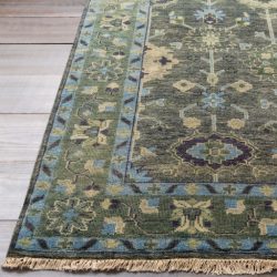 Alternative view of Surya Antique ATQ-1008 Charcoal Area Rug
