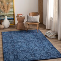 Alternative view of Surya Avignon AVI-2003 Dark Blue Area Rug