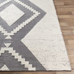 Alternative view of Surya Azalea AZA-2300 Black Area Rug