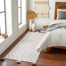 Alternative view of Surya Azalea AZA-2301 Black Area Rug