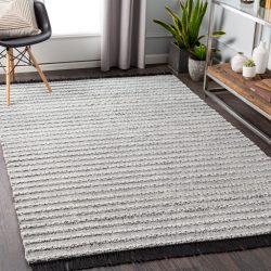 Surya Azalea AZA-2310 Black Area Rug