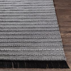 Alternative view of Surya Azalea AZA-2311 Black Area Rug
