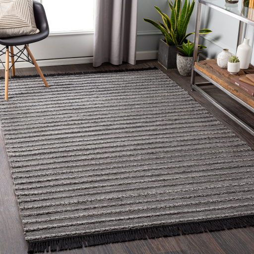 Surya Azalea AZA-2311 Black Area Rug