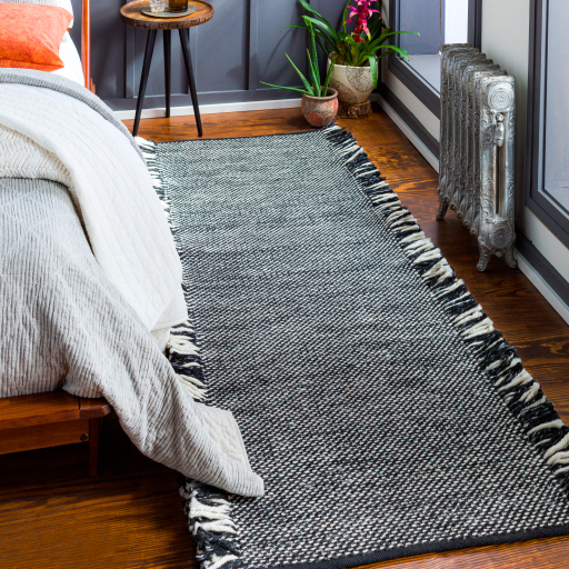Surya Azalea AZA-2312 Black Area Rug - Image 2