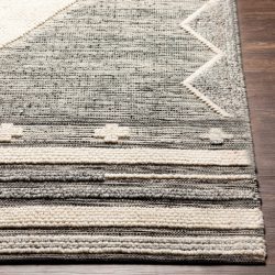 Alternative view of Surya Azalea AZA-2317 Black Area Rug