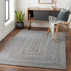 Surya Azalea AZA-2320 Black Area Rug