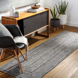 Surya Azalea AZA-2321 Black Area Rug