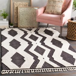Alternative view of Surya Azilal AZI-2300 Black Area Rug