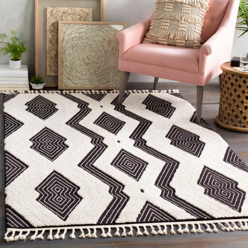 Surya Azilal AZI-2300 Black Area Rug - Image 2
