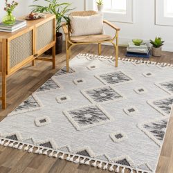 Alternative view of Surya Azilal AZI-2313 Black Area Rug