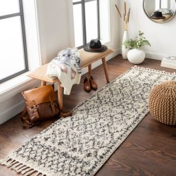 Surya Berber Shag BBE-2302 Charcoal Area Rug