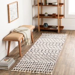 Alternative view of Surya Blackburn BBN-2300 Black Area Rug