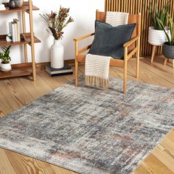 Alternative view of Surya Bilbao BBO-2306 Brick Red Area Rug