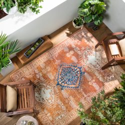 Alternative view of Surya Bodrum BDM-2318 Brick Red Area Rug