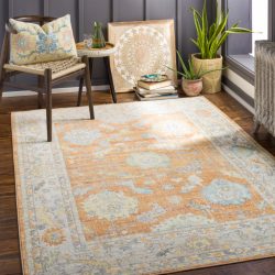 Surya Bodrum BDM-2338 Bright Yellow Area Rug