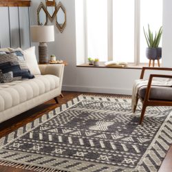 Alternative view of Surya Bedouin BDO-2318 Black Area Rug
