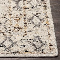Alternative view of Surya Bremen BEN-2300 Black Area Rug